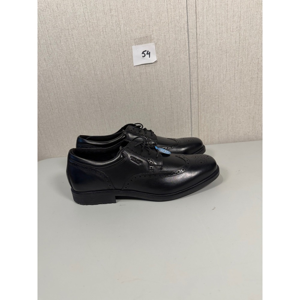 Rockport Mens Essential Details Waterproof Wingtip Oxford Black V73842 Size 12 M